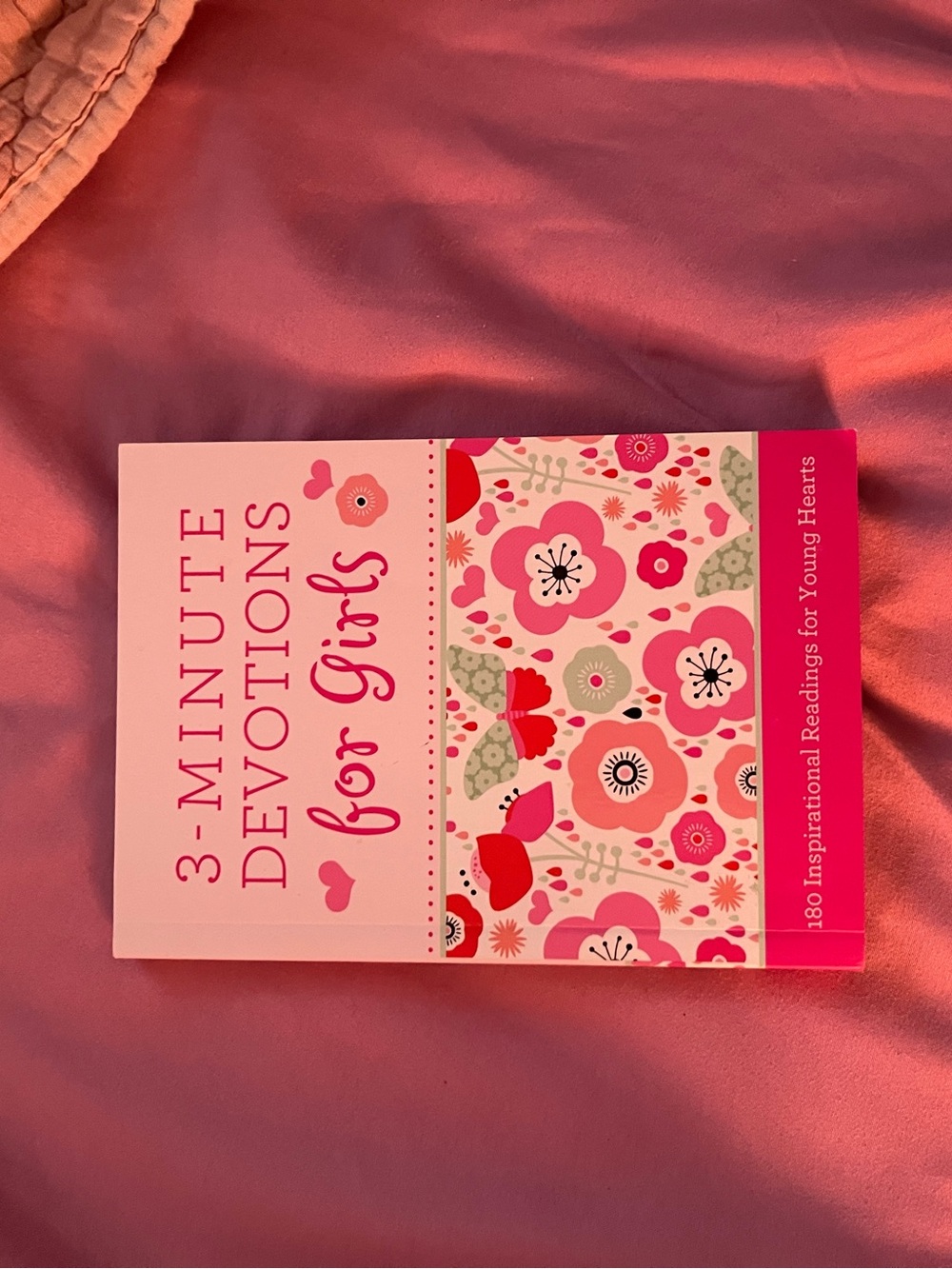 3 min devotions for girls paperback devotional